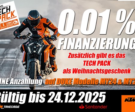 KTM DUKE 0.01% Finanzierung | DUKECEMBER 