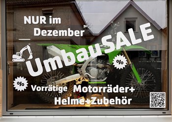 🏁 Umbau SALE im Dezember 2025 bei uns im Laden 🏁