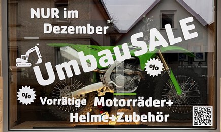 🏁 Umbau SALE im Dezember 2025 bei uns im Laden 🏁