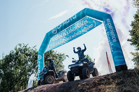 Löhr's Motorradladen-News: ATV auf Dauerbetrieb CF Moto 850