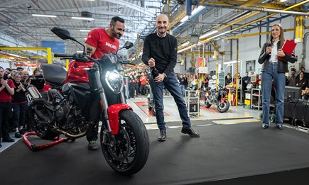 Produktionsstart für die fünfte Generation der Ducati Monster