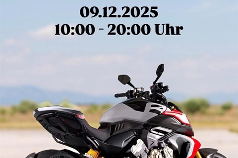 Schilling IM Racing GmbH & Co. KG-News: Dienstag 9.12.25  Präsentation - Diavel V4 RS & Monster Modelle 2026