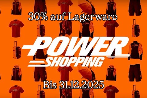 Road Star Motorcycles GmbH-News: POWER SHOPPING
