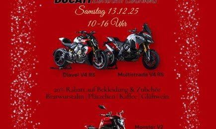 Einladung Desmo Christmas Ducati Lechfeld 13.12.25