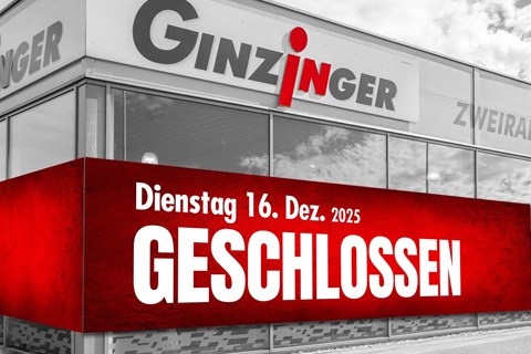 Ginzinger GmbH Zentrale Ried-News: Alle Filialen am 16.12. geschlossen