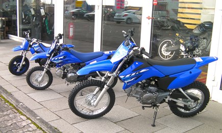 TT-R110 ist da! Unsere Kinder-/Jugendmotorradpalette ist komplett! 