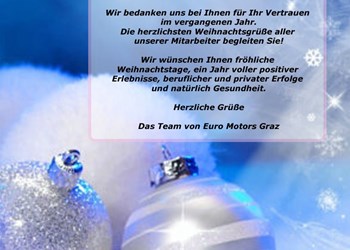 Frohe Weihnachten!