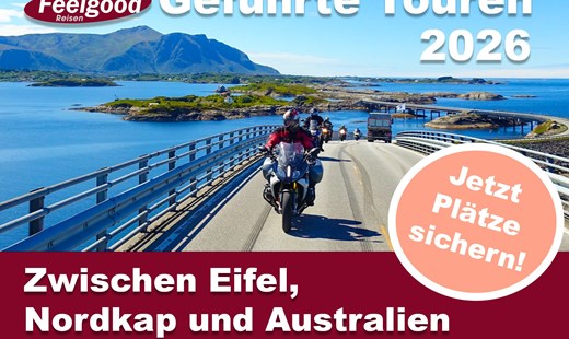 Geführte Touren 2026: Jetzt Plätze sichern!