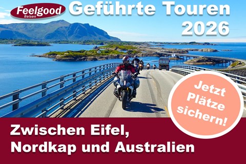 Feelgood Reisen GmbH-News: Geführte Touren 2026: Jetzt Plätze sichern!