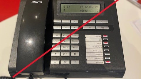 Telefonische Erreichbarkeit !