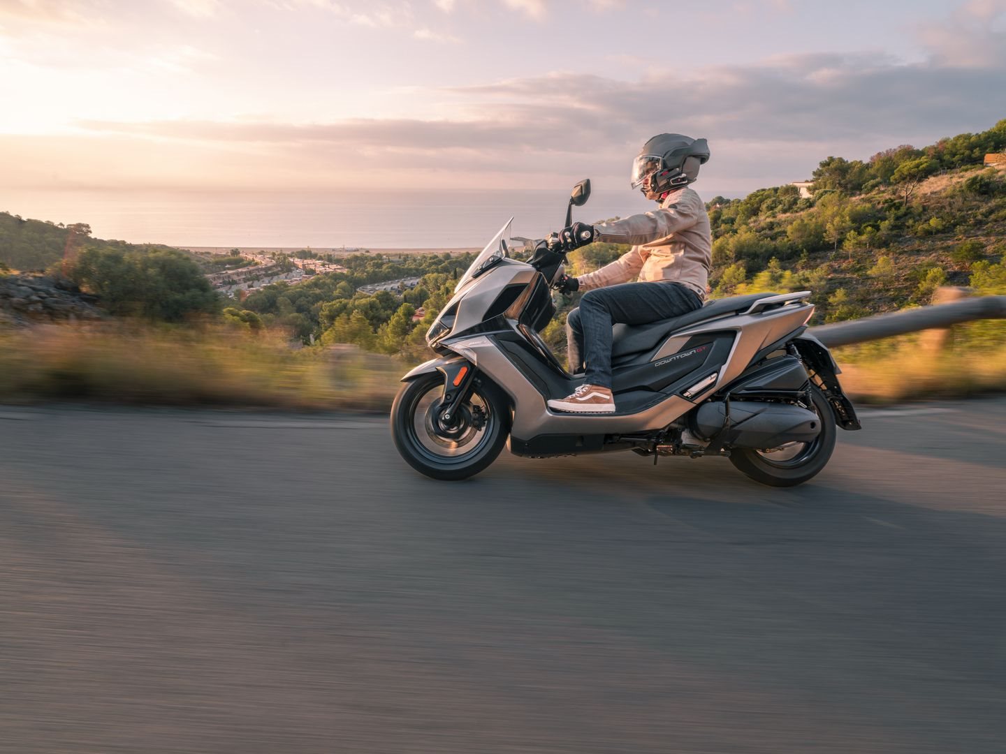 Kymco Downtown GT 350i TCS - der Gran-Turiso-Roller