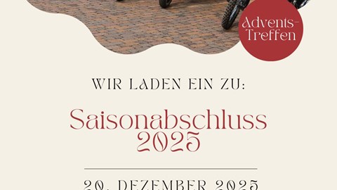 Einladung zum Saisonabschluss!
