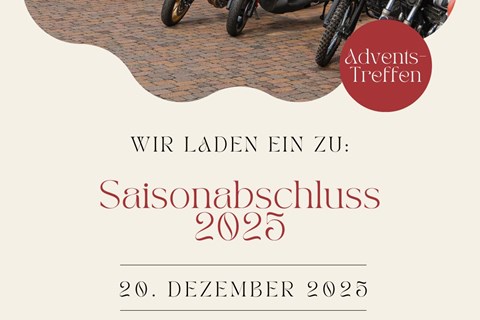 Motorradtechnik Lang GmbH-News: Einladung zum Saisonabschluss!