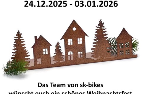 sk-bikes GmbH-News: Weihnachten 2025