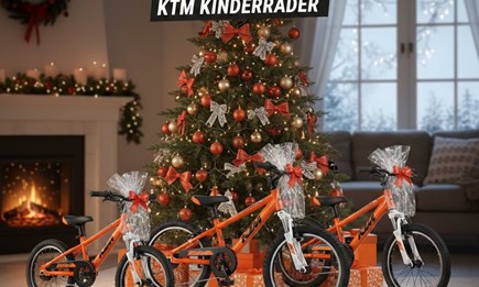 Das perfekte Weihnachtsgeschenk KTM Kinder und Jugendräder