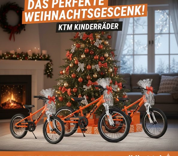 Das perfekte Weihnachtsgeschenk KTM Kinder und Jugendräder Das Leuchten unter dem Weihnachtsbaum 👀KTM Bikes für Kids & Teens bei Südbike
Was gibt es Schöneres als das erste „echte“ Markenfahrrad unter de ...
