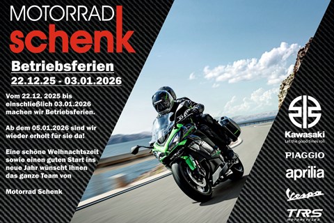 Motorrad Schenk Idstein GbR.-News: Betriebsferien Winter 2025/26