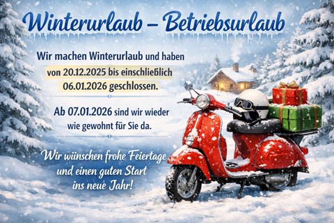 Hauthaler Vertriebs GmbH-News: Winterurlaub - Betriebsurlaub