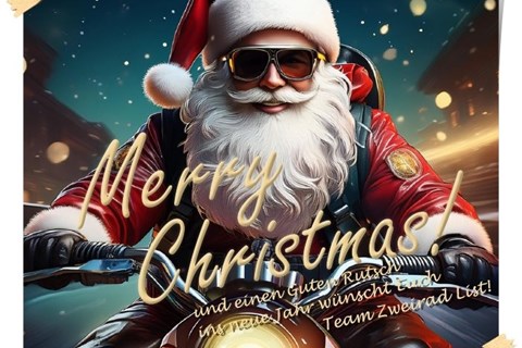 Zweirad List-News: Frohe Weinhachten und einen guten Rutsch ins neue Jahr wünscht Zweirad List