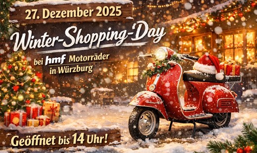 Winter-Shopping-Day bei hmf