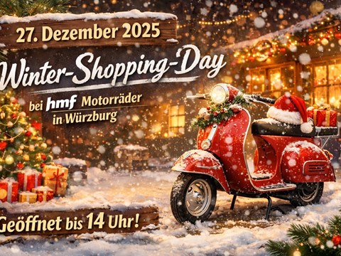 Winter-Shopping-Day bei hmf