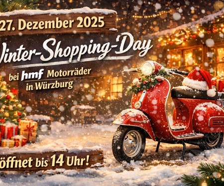 Winter-Shopping-Day bei hmf