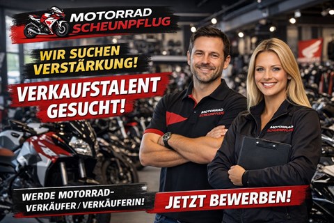 Motorrad Scheunpflug e.K.-News: Motorrad Scheunpflug sucht Verstärkung!