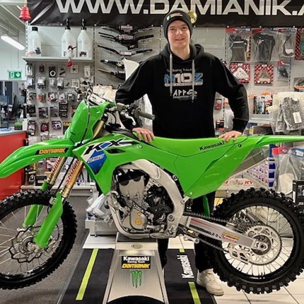 NEWS Michael und seine neue Kawasaki KX 250!