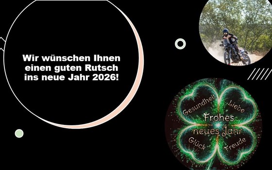 Wir wünchen Ihnen einen guten Rutsch ins neue Jahr 2026! - Bild 1