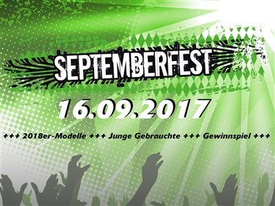 Septemberfest 16.09.2017