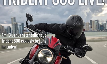 TRIUMPH TRIDENT 800 - LIVE