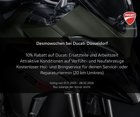 Desmowochen bei Ducati Düsseldorf!