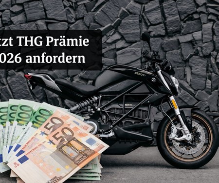 THG-Prämie 2026 für e-Motorräder!
