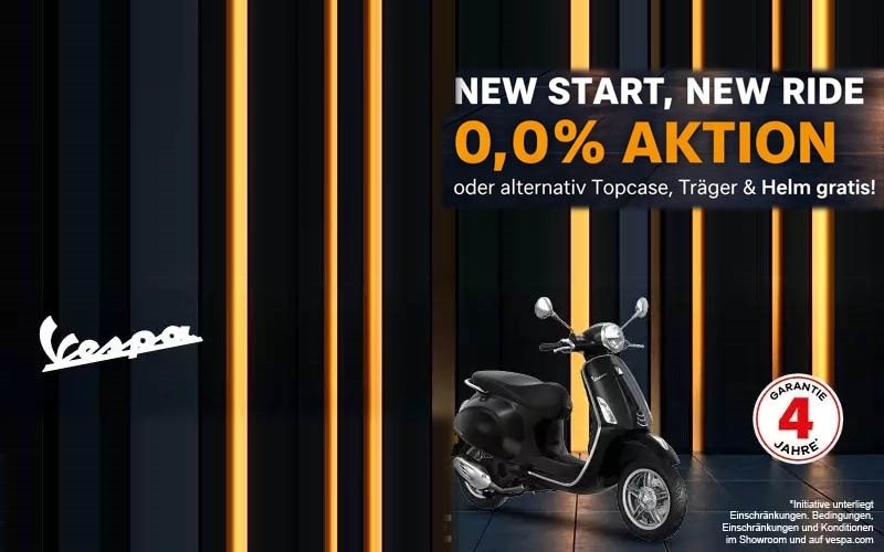 Vespa Primavera: 0,0% Aktion