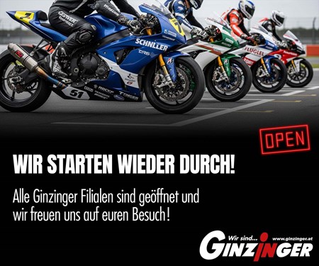 Wir sind zurück - Ginzinger geöffnet