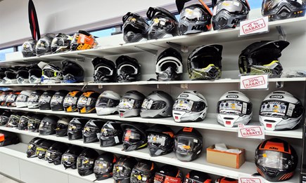 Rabatt auf ausgewählte, lagernde Motorradhelme