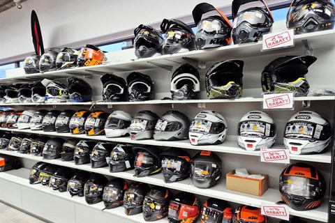 Motobike Handels GmbH-News: Rabatt auf ausgewählte, lagernde Motorradhelme