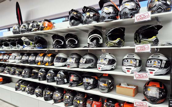 Rabatt auf ausgewählte, lagernde Motorradhelme - Bild 1