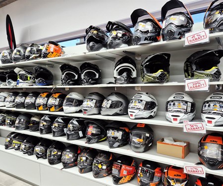 Rabatt auf ausgewählte, lagernde Motorradhelme