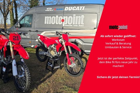 Moto-Point Granitzer GmbH-News: Wir sind zurück aus dem Betriebsurlaub!