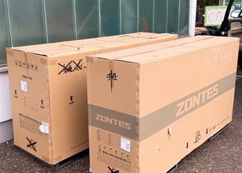 Frisch eingetroffen - 125er von Zontrs