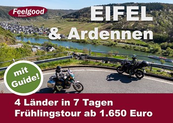 Eifel & Ardennen – Motorradtour im Herzen Europas