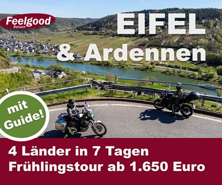 Eifel & Ardennen – Motorradtour im Herzen Europas