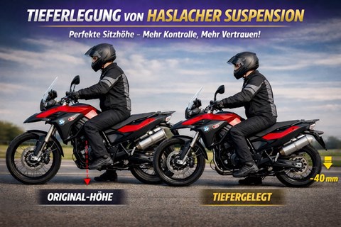 Hauthaler Vertriebs GmbH-News: Höhenanpassung – das Motorrad passt sich dir an!