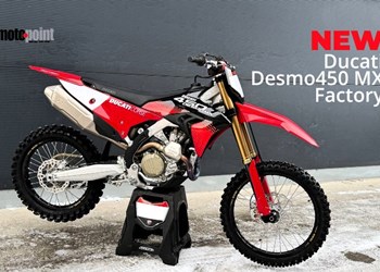 Die Neue Ducati Desmo450 MX Factory ist bei uns eingetroffen!