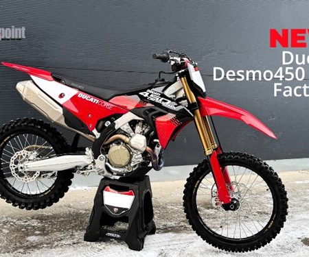Die Neue Ducati Desmo450 MX Factory ist bei uns eingetroffen!