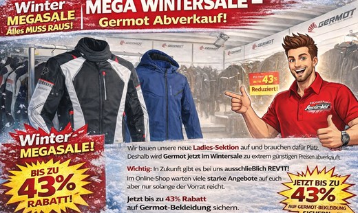 Honda Semmler - Ausverkauf von Germot Bekleidung !
