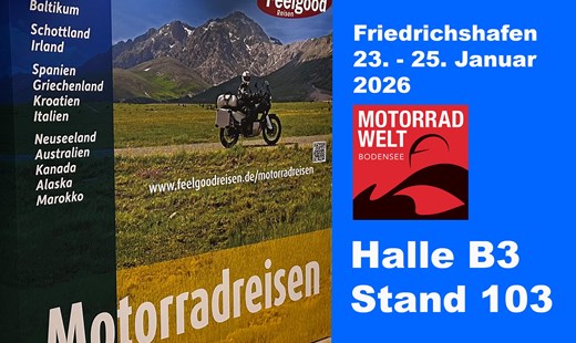 Trefft uns auf der Motorradwelt Bodensee!