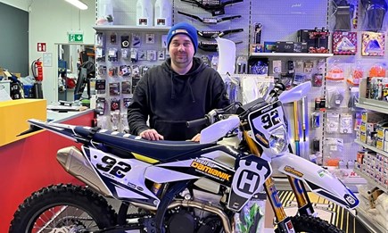 Übergabe einer sehr edlen Husqvarna FE 350/2026 !!