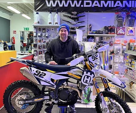 Übergabe einer sehr edlen Husqvarna FE 350/2026 !!